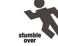 stumble-over